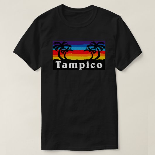 Tampico Mexico T-shirt (Design voorkant)