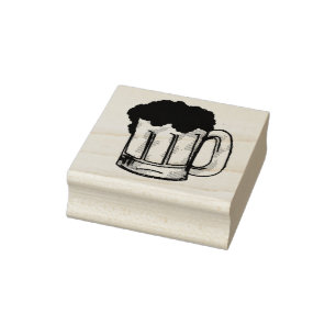 Tampon à bière mousse Stein Ale Bar Boire Timbre