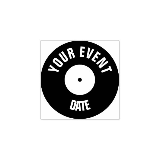Tampon à main pour enregistrement de vinyle (Impression)