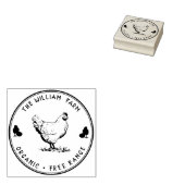 Tampon à œuf personnalisé vintage ⎢ (Tamponné)