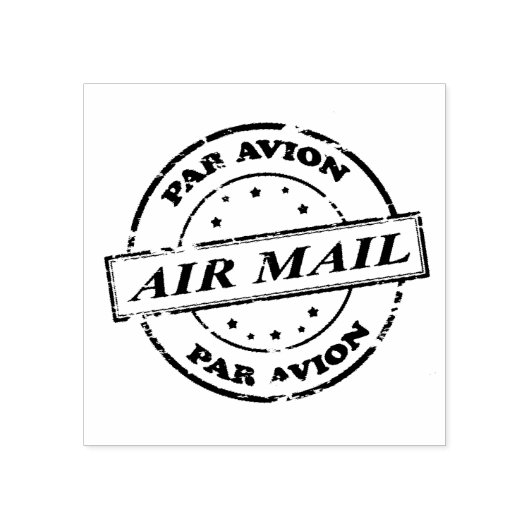 Tampon air mail (Impression)