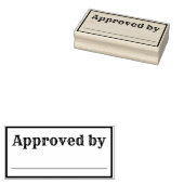 Tampon Approuvé (Tamponné)