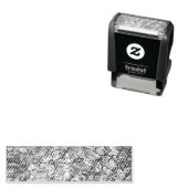 Tampon auto-encreur (En situation)