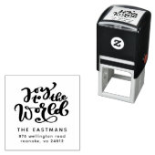 Tampon auto-encreur (En situation)