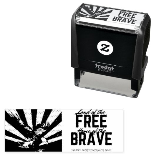 Tampon auto-encreur (En situation)