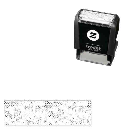 Tampon auto-encreur (En situation)