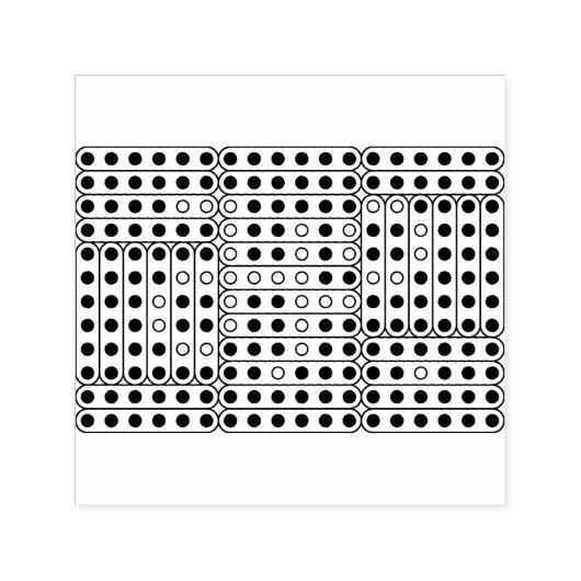 TAMPON AUTO-ENCREUR 【 み° 】BK-MDB (Design)