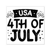 Tampon Auto-encreur 4 juillet USA auto-incking caoutchouc Timbre (Design)
