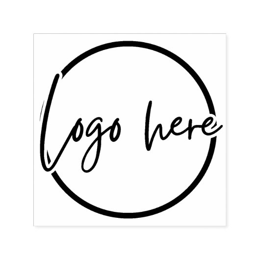 Tampon Auto-encreur 4 x 5 pouces Extra Grand Personnalisé Logo Entrepr (Design)