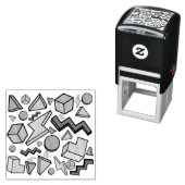 Tampon Auto-encreur 80s esthétique Vintage rétro (En situation)