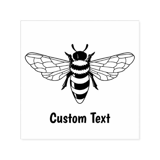 Tampon Auto-encreur abeille (Design)