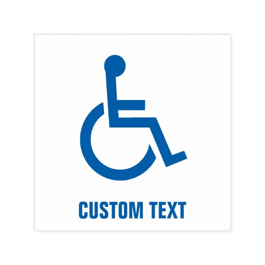 Tampon Auto-encreur Accessibilité (Design)