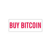 TAMPON AUTO-ENCREUR ACHETER DU BITCOIN (Design)