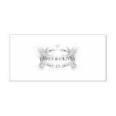 Tampon Auto-encreur Adorable Couple Mariage (Design)