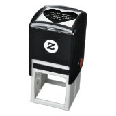 Tampon Auto-encreur Adresse de la famille de Heart Background (Produit)