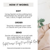 Tampon Auto-encreur Adresse de l'expéditeur | Script moderne minimalis