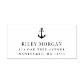 Tampon Auto-encreur Adresse de retour Ancre classique (Design)