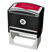 Tampon Auto-encreur Adresse de retour de bannière classique moderne (Produit)