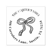 Tampon Auto-encreur Adresse de retour de l'illustration de fond (Design)