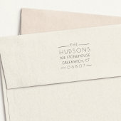 Tampon Auto-encreur Adresse de retour des lignes classiques