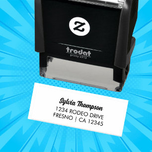 Tampon Auto-encreur Adresse de retour personnalisée