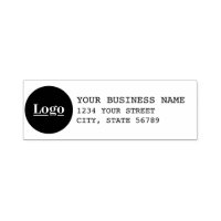 Adresse de retour personnalisée avec logo