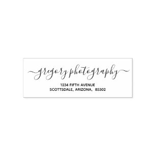 Tampon Auto-encreur Adresse de retour professionnelle / entreprise per