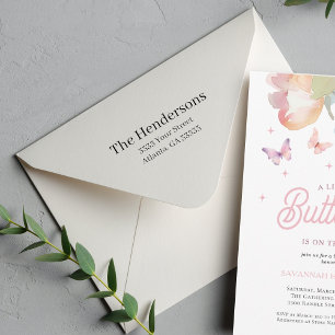 Tampon Auto-encreur Adresse de retour professionnelle officielle