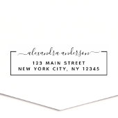 Tampon Auto-encreur Adresse de retour professionnelle ou personnelle é