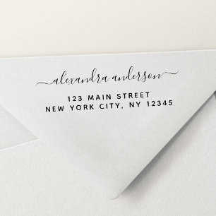 Tampon Auto-encreur Adresse de retour professionnelle ou personnelle é