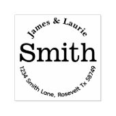 Tampon Auto-encreur Adresse de retour simple (Design)