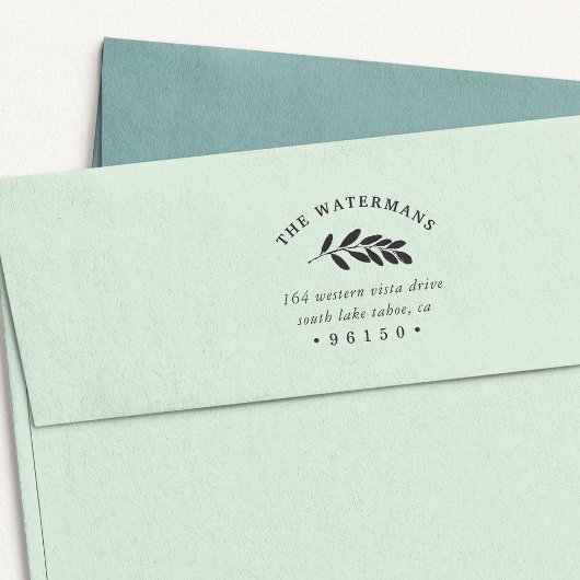 Tampon Auto-encreur Adresse de retour Wild Meadow