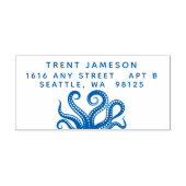 Tampon Auto-encreur Adresse des Tentacles de pieuvre (Design)