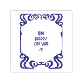 Tampon Auto-encreur Adresse d'image Art nouveau (Design)