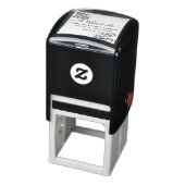 Tampon Auto-encreur Adresse du cluster végétal botanique (Produit)