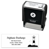 Tampon Auto-encreur Adresse du phare (En situation)