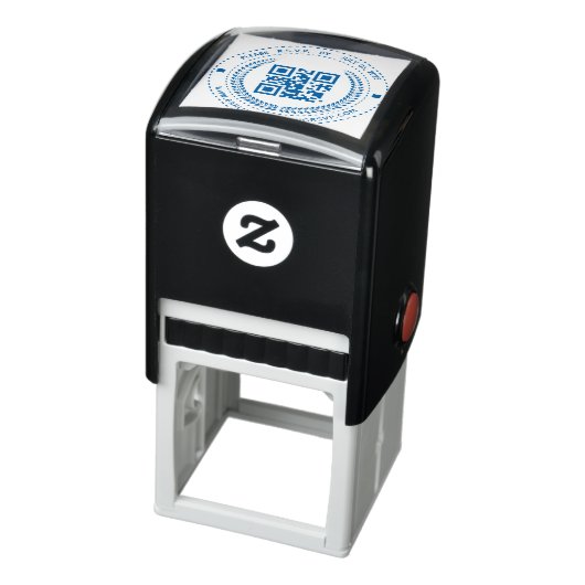 Tampon Auto-encreur Adresse Web du code RSVP QR - Timbre auto-alimenté (Produit)