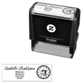 Tampon Auto-encreur Aimer Adresse de couture (En situation)