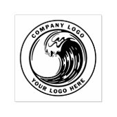 Tampon Auto-encreur Ajoutez votre logo de marque personnalisé DIY (Design)