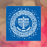 Tampon Auto-encreur Amour et lumière menorah<br><div class="desc">Célébrez huit jours et huit nuits du Festival des lumières avec des cartes Hanoukka et des cadeaux. La fête des lumières est ici. Allumez la menorah, jouez avec le dreidel et festoyez sur les latkes et les sufganiyots. Célébrez l'esprit d'Hanoukka avec vos amis, votre famille et vos proches en leur...</div>