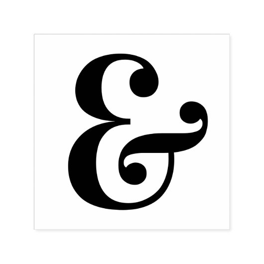 Tampon Auto-encreur Ampersand Chic Et Signal (Design)