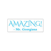 Tampon Auto-encreur Amusant "EXTRAORDINAIRE !" Timbre en caoutchouc de (Design)