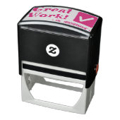 Tampon Auto-encreur Amusant "Super boulot !" Timbre en caoutchouc Tuto (Produit)