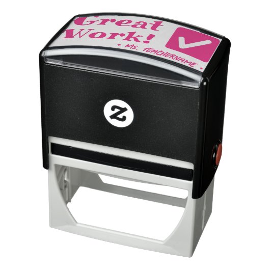 Tampon Auto-encreur Amusant "Super boulot !" Timbre en caoutchouc Tuto (Produit)