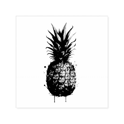 Tampon Auto-encreur Ananas (Design)