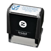 Tampon Auto-encreur Ancre nautique Monogramme Adresse de retour initia (Produit)
