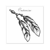 Tampon Auto-encreur Apache Feathers Thunder_Cove (Design)