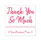 Tampon Auto-encreur Appréciation appréciée du "Merci tellement" (Design)