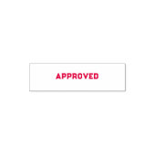 Tampon Auto-encreur Approuvé (Design)