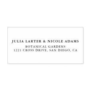 Tampon Auto-encreur Aquarelle bleu naturel Jaune Mariage de tournesols